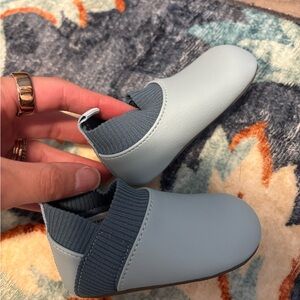 Stonz Light Blue Baby Walker Shoes